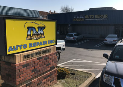 D&K Automotive Repair | Shop Front